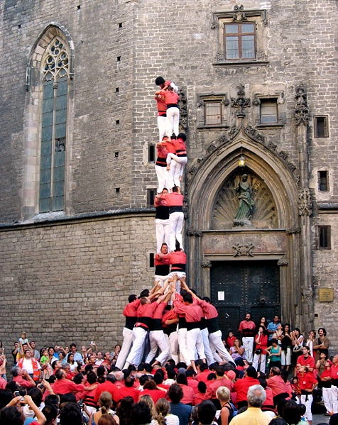 Catalan Human Tower