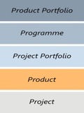 P3M Levels: programme, project, portfolio and product management